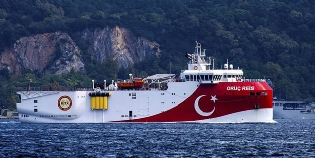 Oruç Reis'i nehre sıkıştırdılar! Yunan'dan bir skandal daha