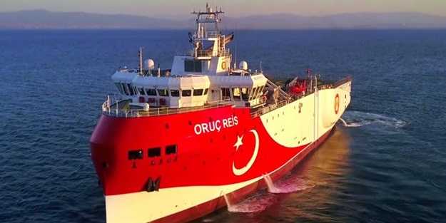 Oruç Reis limana yanaştı