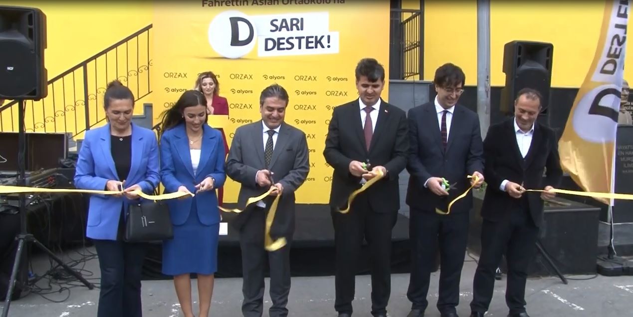 Orzax’tan “Sarı Destek” ile Eğitime Renkli Bir Dokunuş