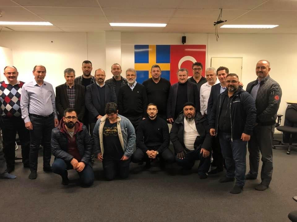Osman Aşkın Bak ve Taner Yıldız Stockholm’de gurbetçilerle buluştu 