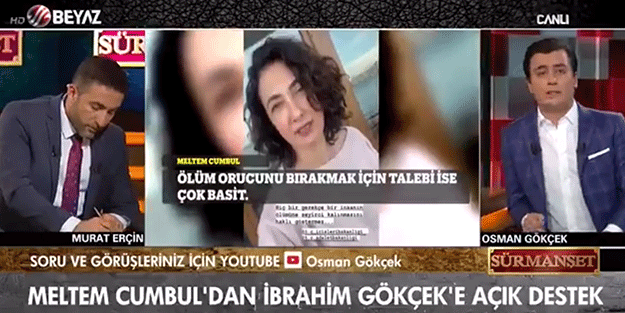 Osman Gökçek, Meltem Cumbul ve Mahsun Kırmızıgül'e füze fırlattı