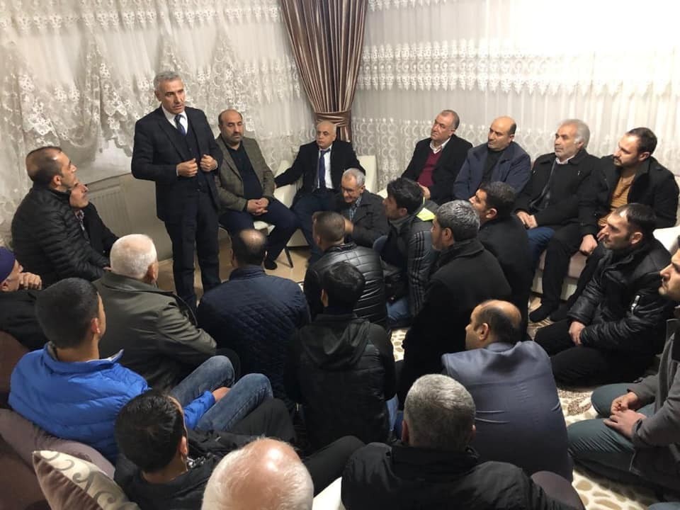 Osman Güder seçim çalışmalarını sürdürüyor 