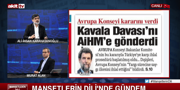 Osman Kavala kararına tepki! Türk yargısı AİHM'in oyuncağı değildir