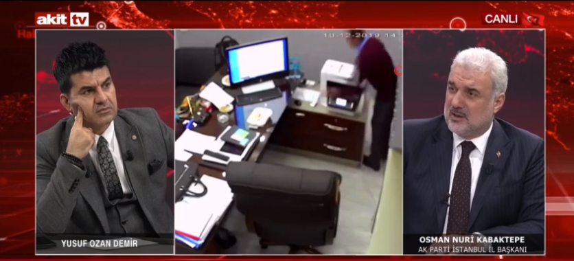 Osman Nuri Kabaktepe Akit TV’de açıklamalarda bulundu