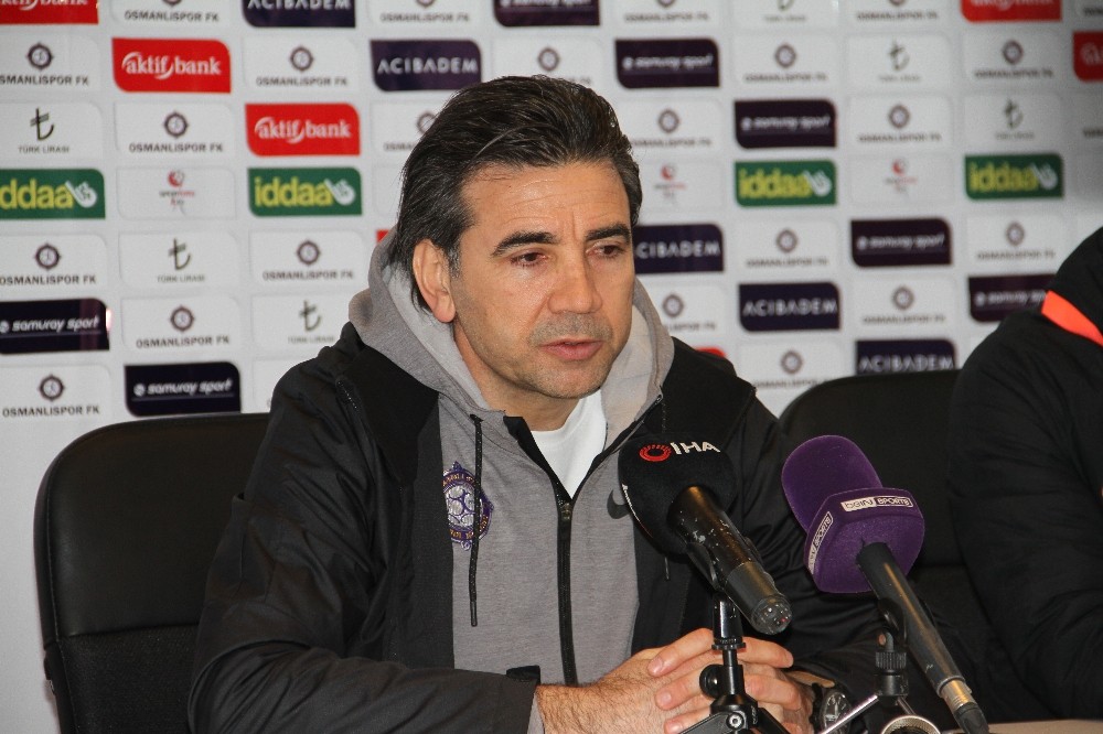 Osman Özköylü: “Rakibin ligde bulunduğu yer, takımı rehavete soktu” 