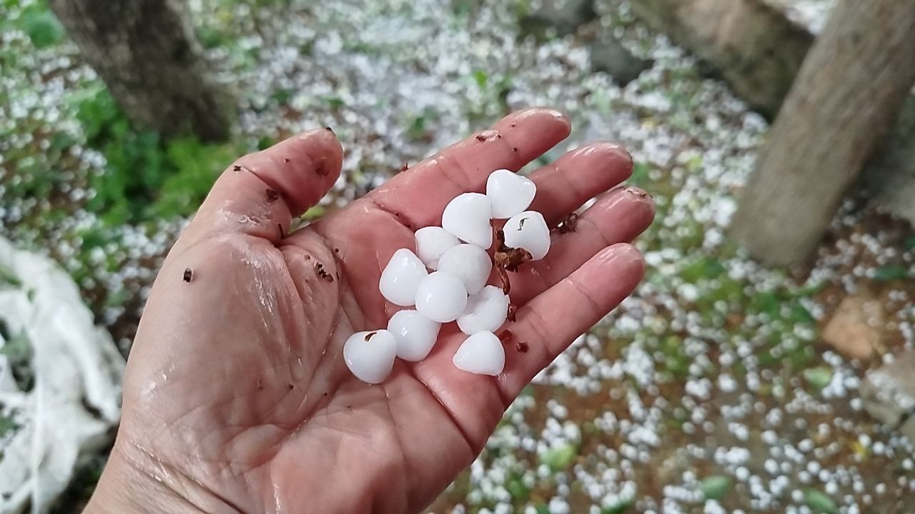 Osmancık’ta dolu yağışı kazaya neden oldu: 1 kişi yaralandı
