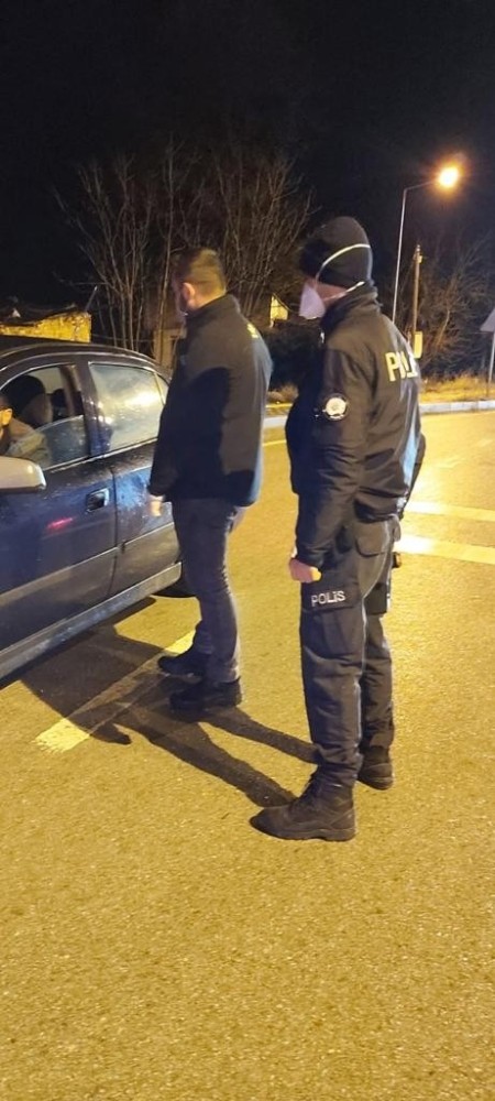 Osmaneli İlçe Emniyet Müdürlüğünden korona virüs denetimi 