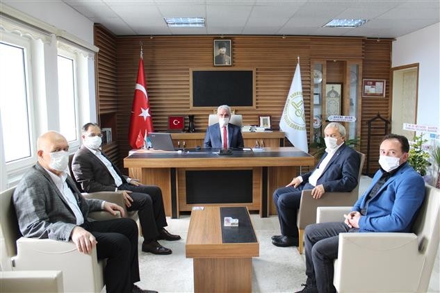 Osmaneli Kaymakamı Nazif Yavuz’dan Müftü Ali Erhun’a ziyaret 