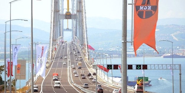 Osmangazi Köprüsü'nden kaç araç geçti?