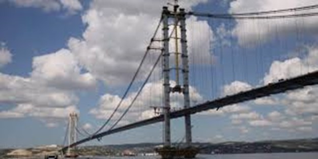 Osmangazi Köprüsünden özel görüntüler