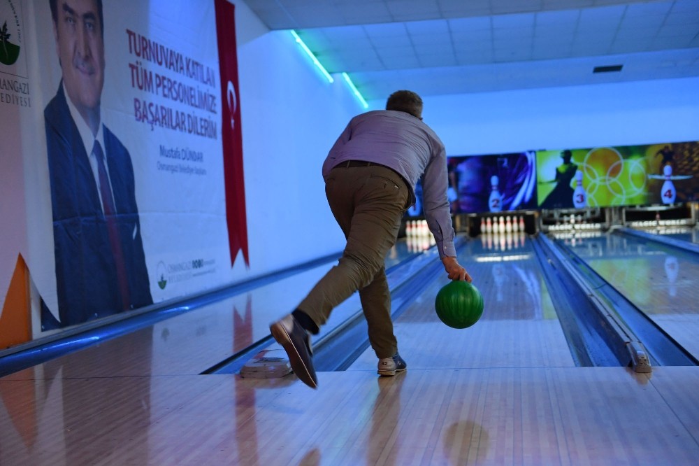 Osmangazi personelinin bowling heyecanı 