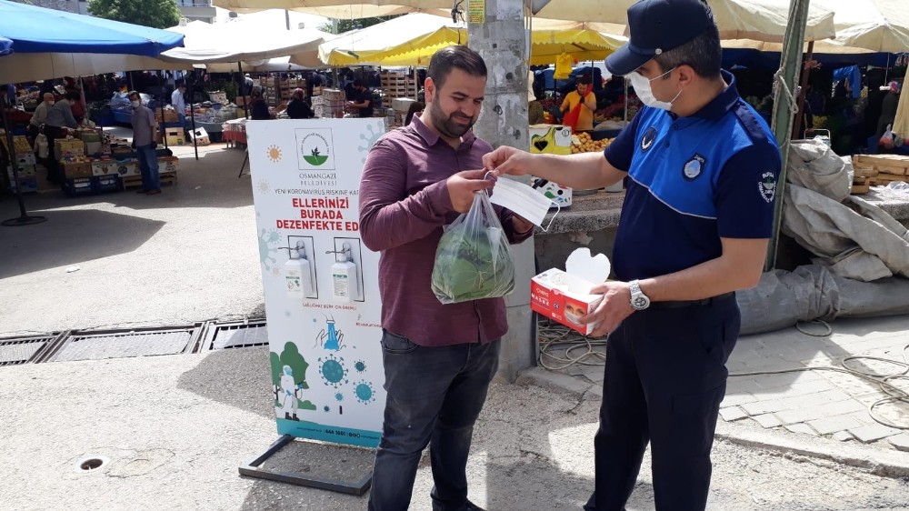 Osmangazi virüse karşı teyakkuzda 