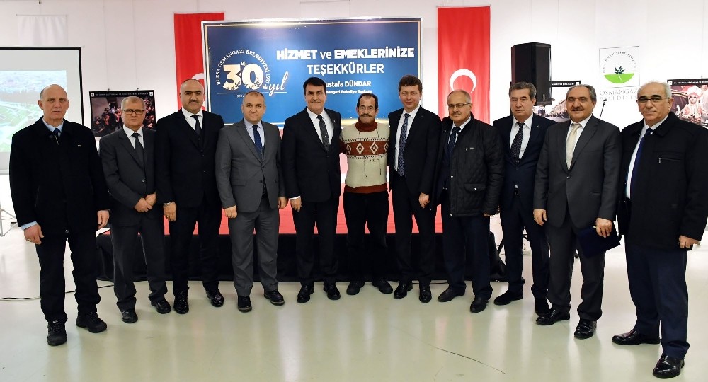Osmangazi’de 30 yıllık ‘vefa’ gecesi 