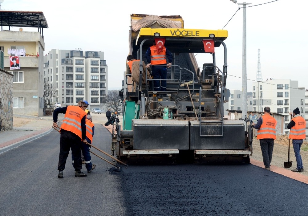 Osmangazi’de asfalt çalışmaları tam gaz 