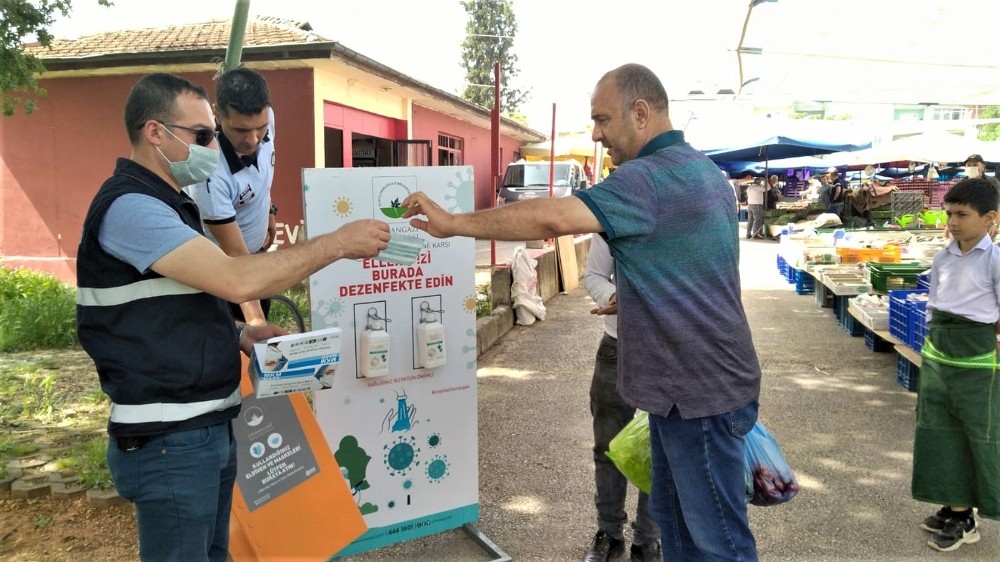 Osmangazi’de zabıtadan virüse karşı sıkı denetim 