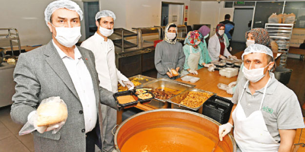 Osmangazi’den ihtiyaç sahipleri için iftarlık