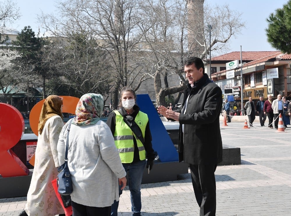 Osmangazi’den korona virüsü tedbirleri 
