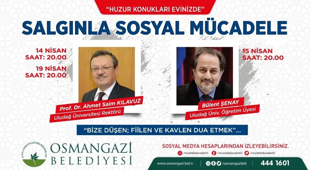 Osmangazi’den Salgınla ‘Sosyal’ Mücadele 