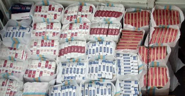 Kastamonu’da gümrük kaçağı oyuncak ve sigara ele geçirildi