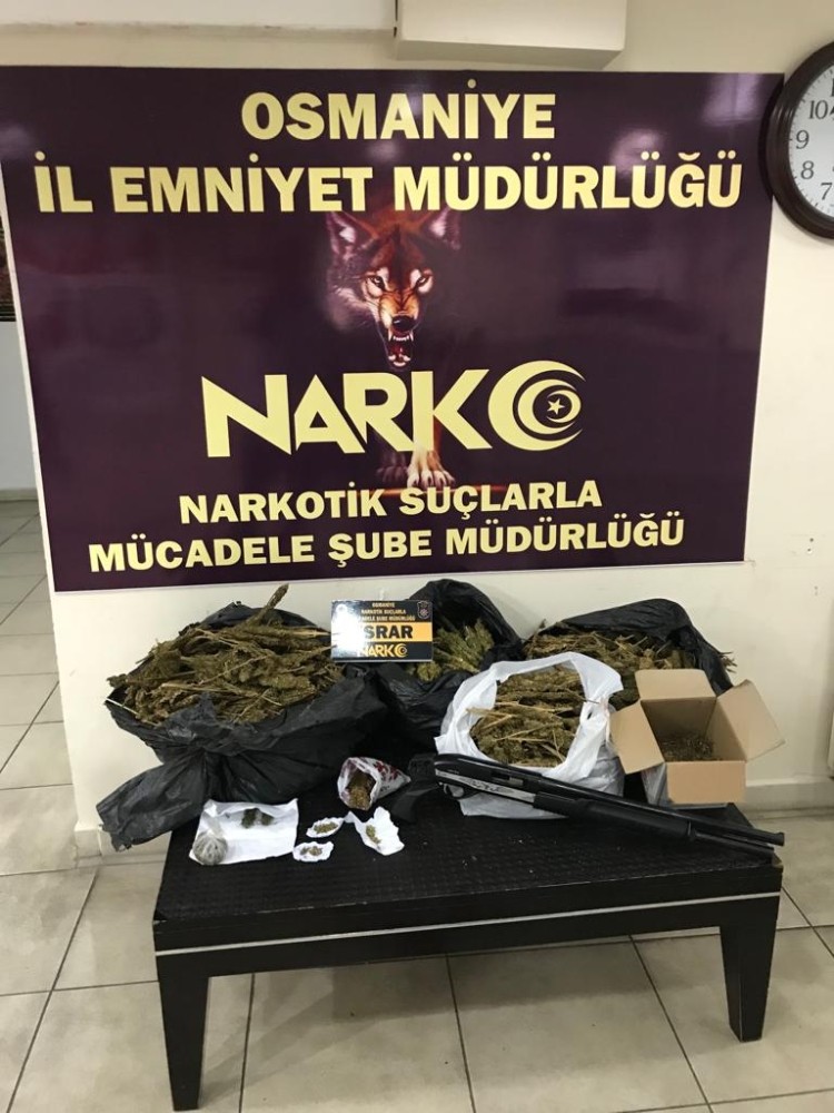 Osmaniye polisinden uyuşturucuya geçit yok 