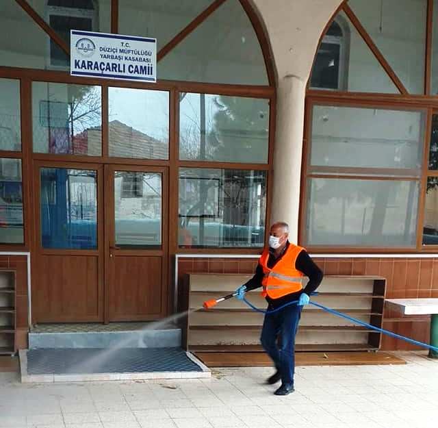 Osmaniye’de dezenfekte çalışması 