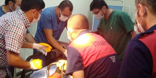 Osmaniye'de elini salça çekme makinesine kaptırdı