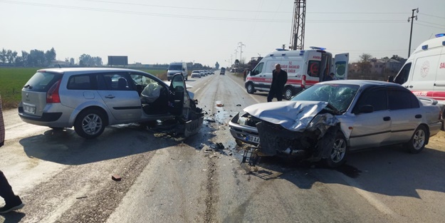 Osmaniye'de kaza: Yaralılar var
