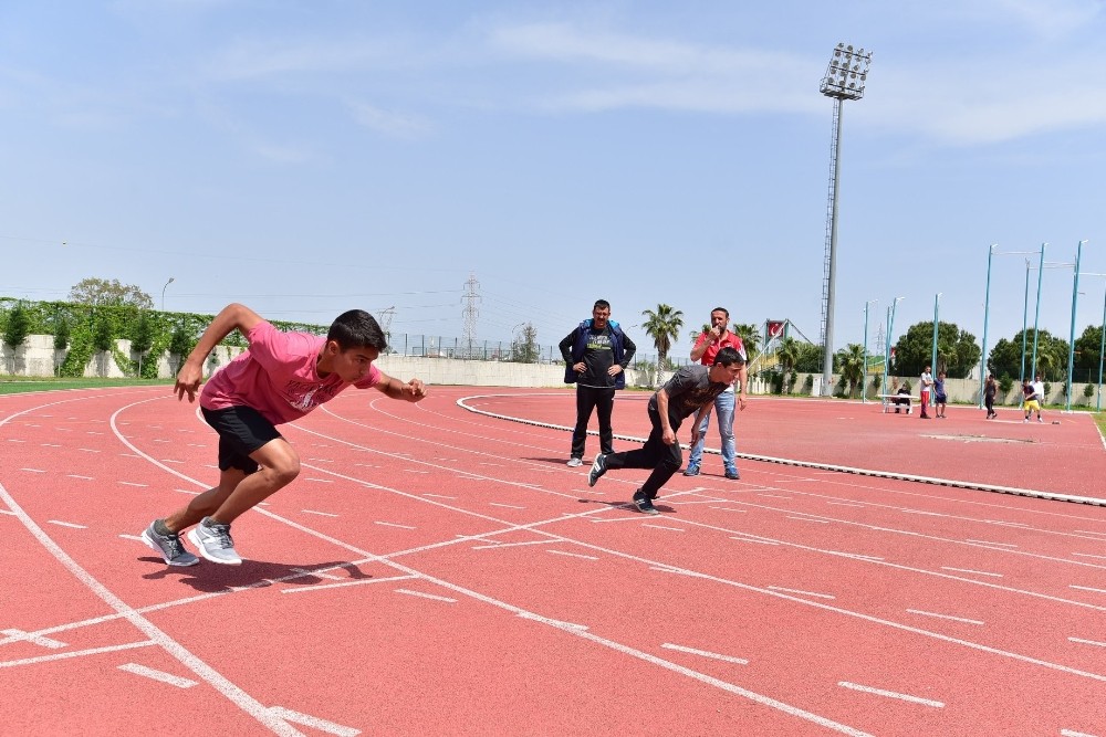 Osmaniye’de sporcu eğitim merkezi için seçme yapıldı 