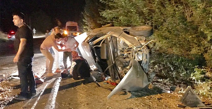 Osmaniye'de trafik kazası: 2 kişi yaralı