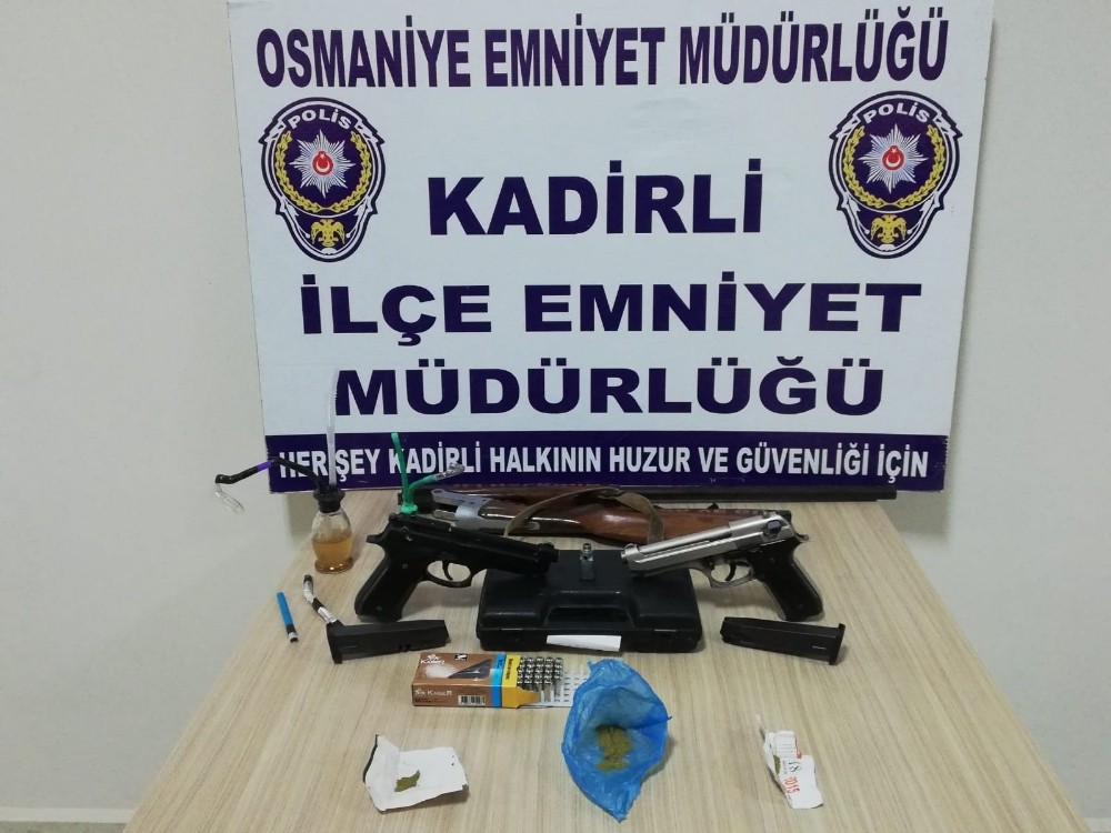 Osmaniye’de uyuşturucu operasyonu: 14 gözaltı 
