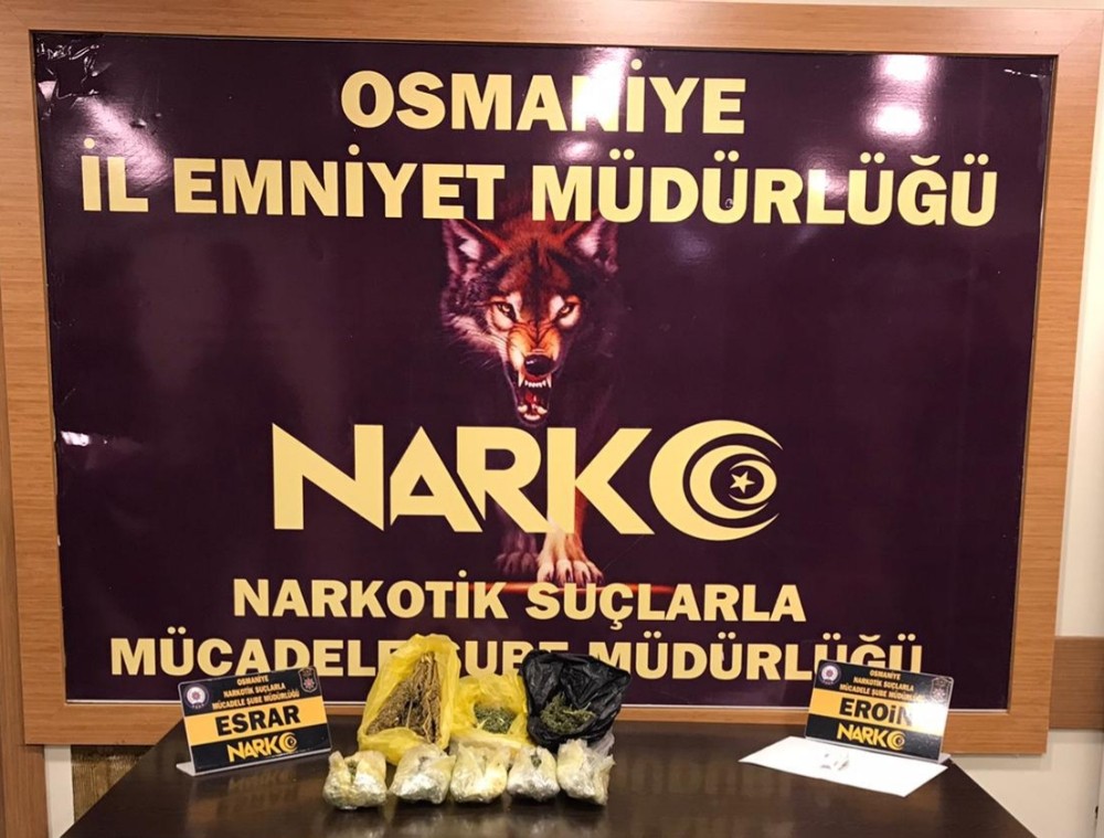 Osmaniye’de uyuşturucu operasyonu 