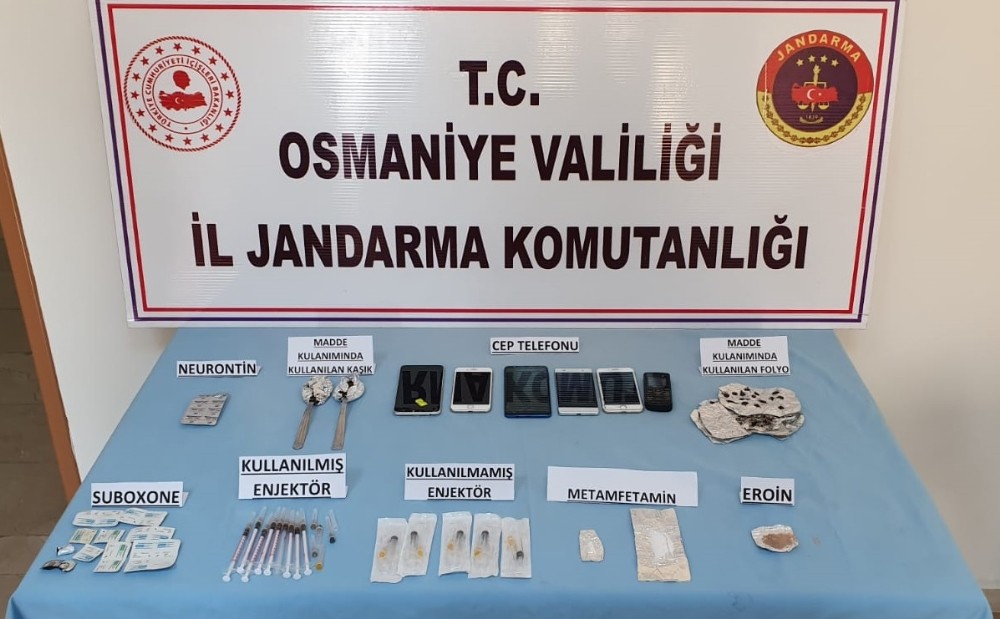 Osmaniye’de uyuşturucu operasyonuna 2 tutuklama 