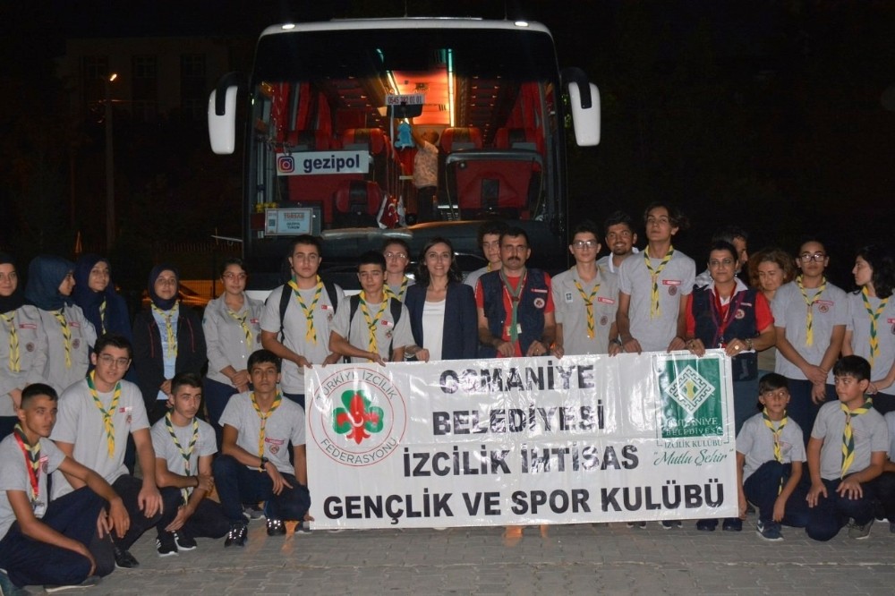 Osmaniyeli izciler Malazgirt’e uğurlandı 