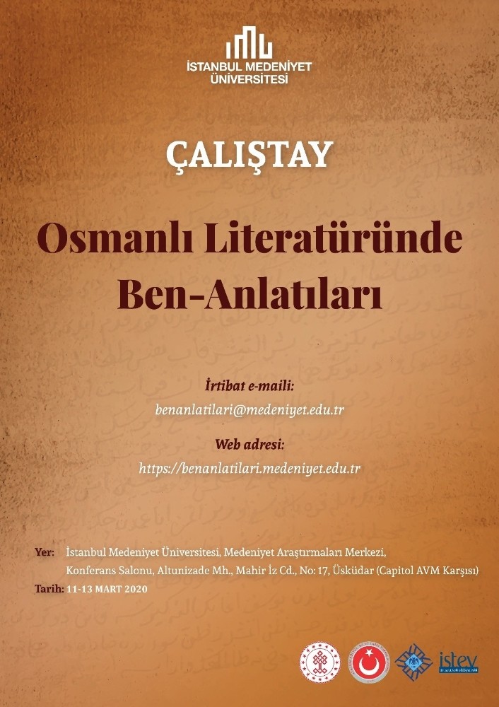 Osmanlı Literatüründe Ben-Anlatıları Çalıştayı düzenlenecek 