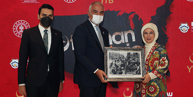 “Osmanlı’nın Amerika’sı” belgesel filmine Emine Erdoğan damgası!