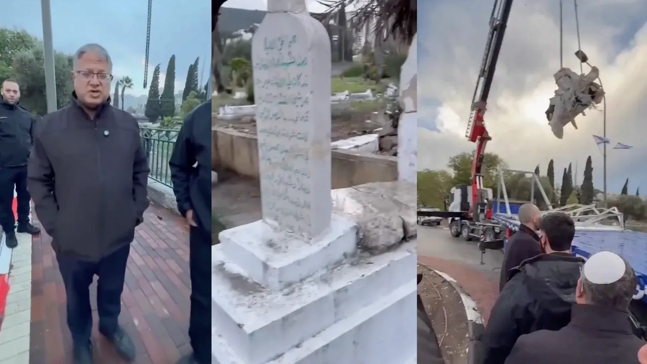 Osmanlı'nın önemli isimlerindendi: İsrail İzzet el Kassam'ın kabrine saldırdı!