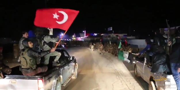 ÖSO Afrin'e doğru ilerliyor