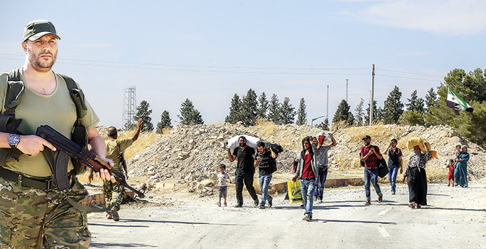 ÖSO ilerliyor DAEŞ El Bab’dan kaçıyor