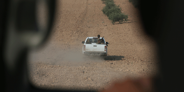 ÖSO’nun Cerablus’ta geldiği son nokta görüntülendi