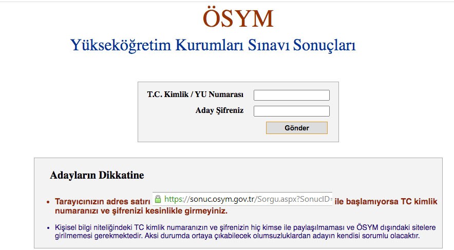 ÖSYM 2022 TYT - AYT -YDT sonuç sorgulama! YKS sonuçları açıklandı mı ne zaman açıklanacak?