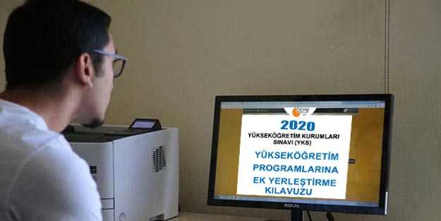 ÖSYM ek yerleştirme ne zaman? Üniversite ek tercihleri