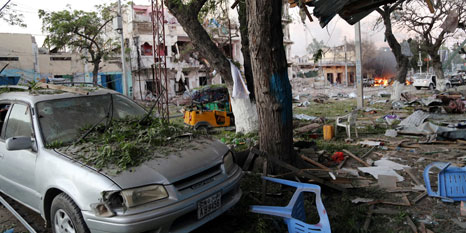 İntihar saldırısını Eş-Şebab üstlendi