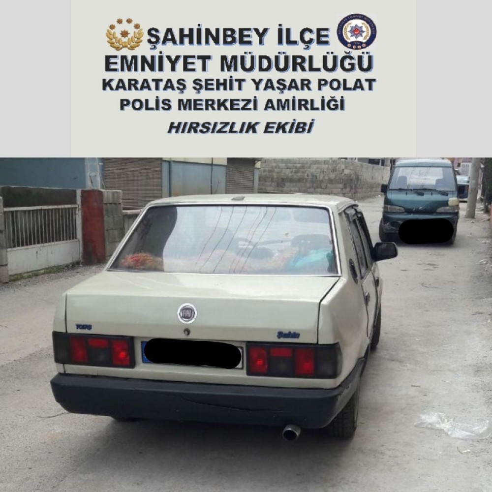Oto hırsızı 4 şahıs kovalamaca sonucu yakalandı 