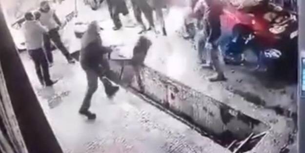 Oto tamirhanesine levyeli baskın