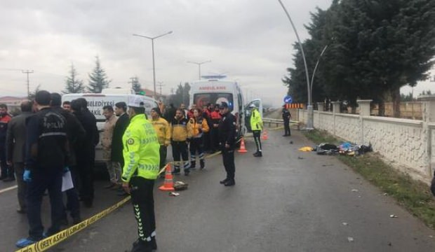 Otobüs durağında facia! Ölü ve yaralılar var
