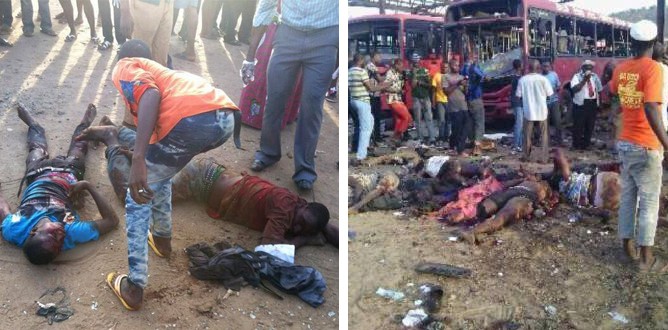 Nijerya'da patlama: 200 ölü