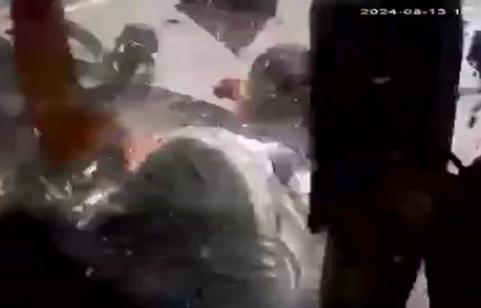 Dehşet kazanın otobüs içi görüntüsü ortaya çıktı! İşte çarpma anı!