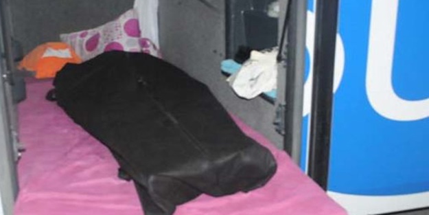 Otobüs şoförü aracın dinlenme bölümünde ölü bulundu