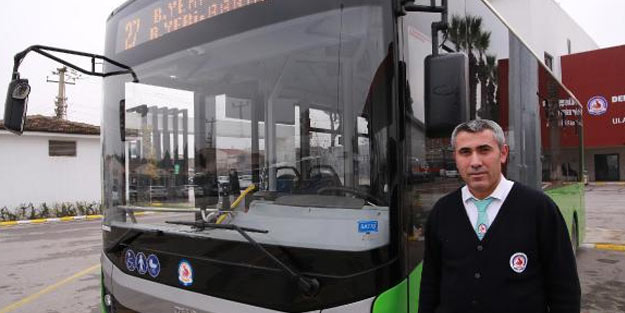 Otobüs şoförü bayılan yolcusunu hastaneye yetiştirdi