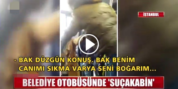 Otobüs şoförüne yumruklu saldırı kabini geçemedi